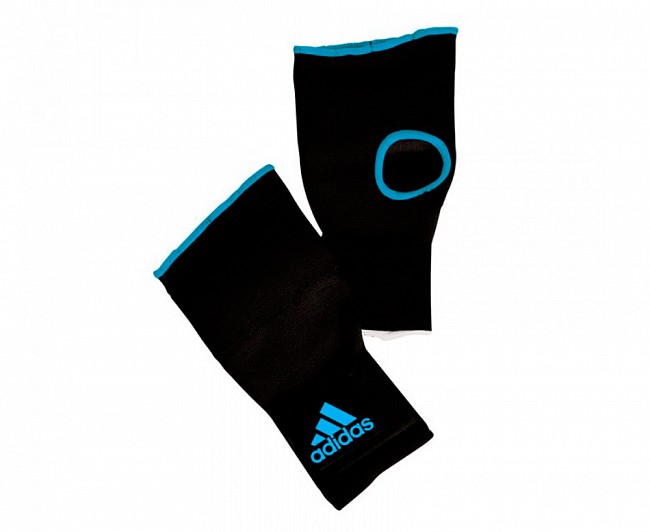 фото Внутренние перчатки adidas inner gloves, черный/синий, m