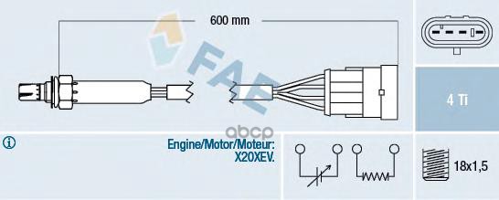 фото Лямбда-зонд fae 77183