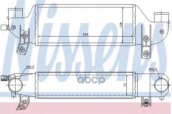 

Интеркулер Nissens 96693