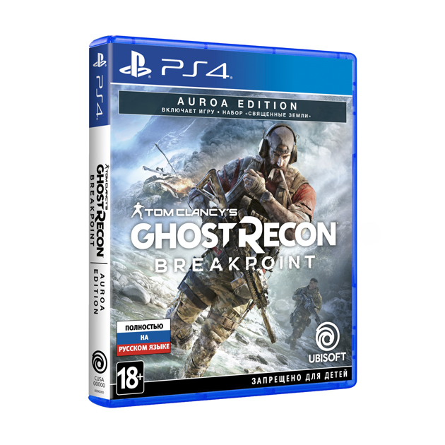 

Игра TC Ghost Recon Breakpoint Aurora для PlayStation 4, TC Ghost Recon Breakpoint Aurora Edition