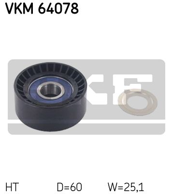 

Натяжной ролик SKF VKM 64078