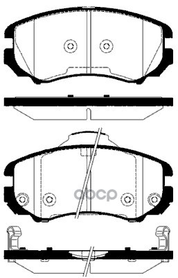 

Комплект тормозных колодок KIA 581013CA70
