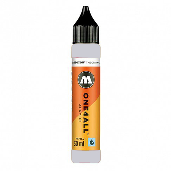 

Акриловая заправка для маркеров Molotow One4All 30мл, Серый, One4all 30мл 4250397601885 Светло-серый