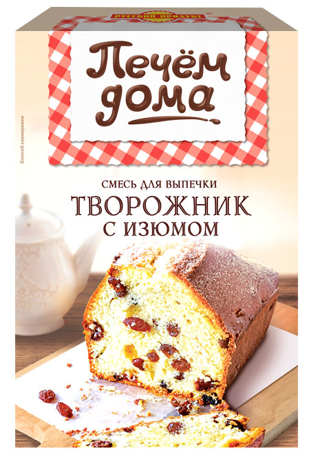 

Смесь для выпечки Печем дома творожник с изюмом 300 г