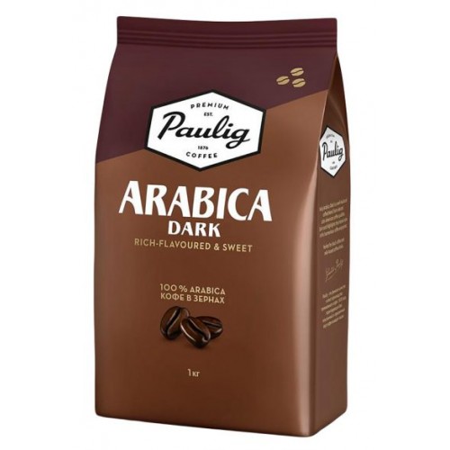 Кофе в зернах Paulig arabica dark 1000 г