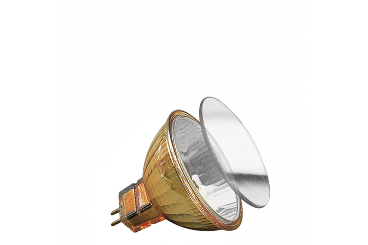 Галогенная рефлекторная лампа, GU5,3 20W золото 83202