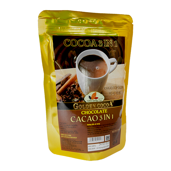 Какао вьетнамское Hucafood сocoa 3в1 500 г