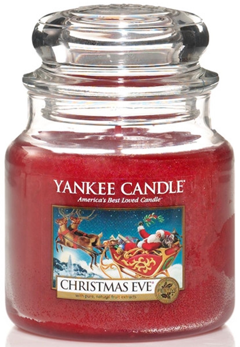 

Ароматическая свеча Yankee Candle Christmas Eve Medum Jar Candle