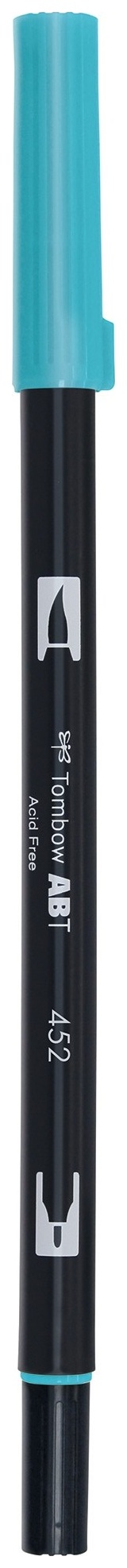

Брашпен Tombow ABT Dual Brush Pen 452 голубой процесс