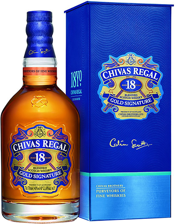 фото Виски chivas regal 18 years old with box 0.7 л chivas brothers