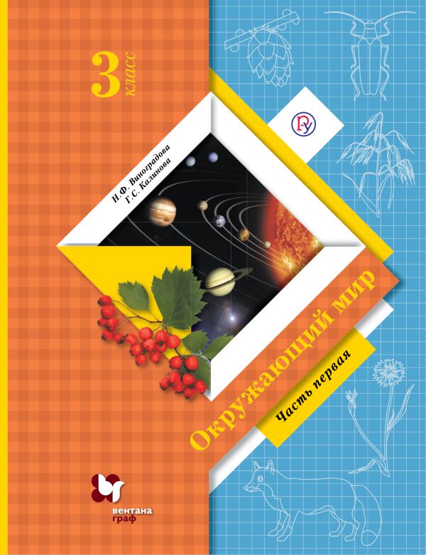 

Учебник Виноградова. Окружающий Мир. 3 кл В 2-х Ч.Ч.1. ФГОС