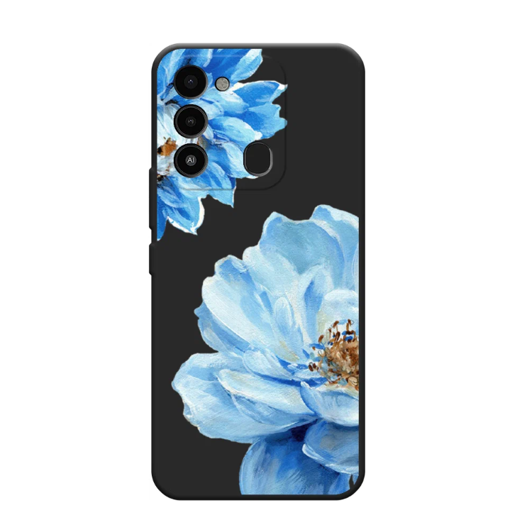 

Чехол Awog "Голубые клематисы" для Tecno Spark Go 2022, Разноцветный, 301252-1