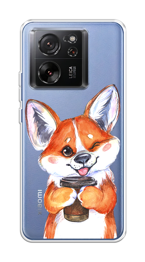 

Чехол на Xiaomi 13T "Корги с кофе", Оранжевый;белый, 319850-1