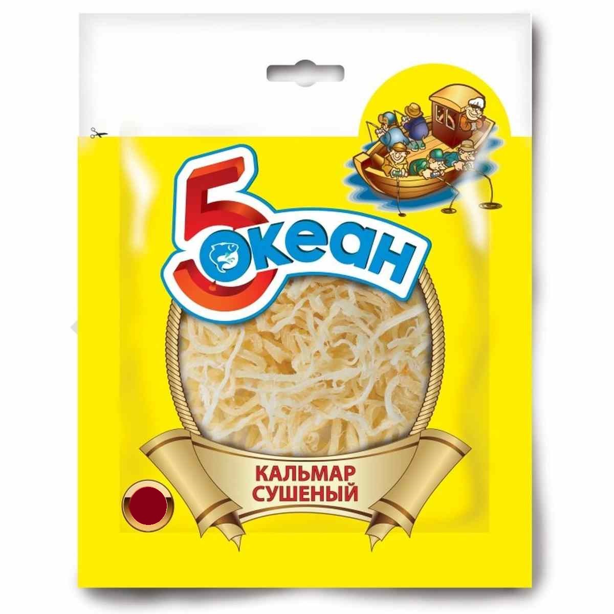 

Кальмар 5 Океан сушенный 18 г