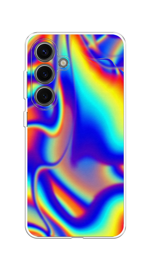 

Чехол на Samsung Galaxy S25 Яркая голограмма, Разноцветный, 2110350-1