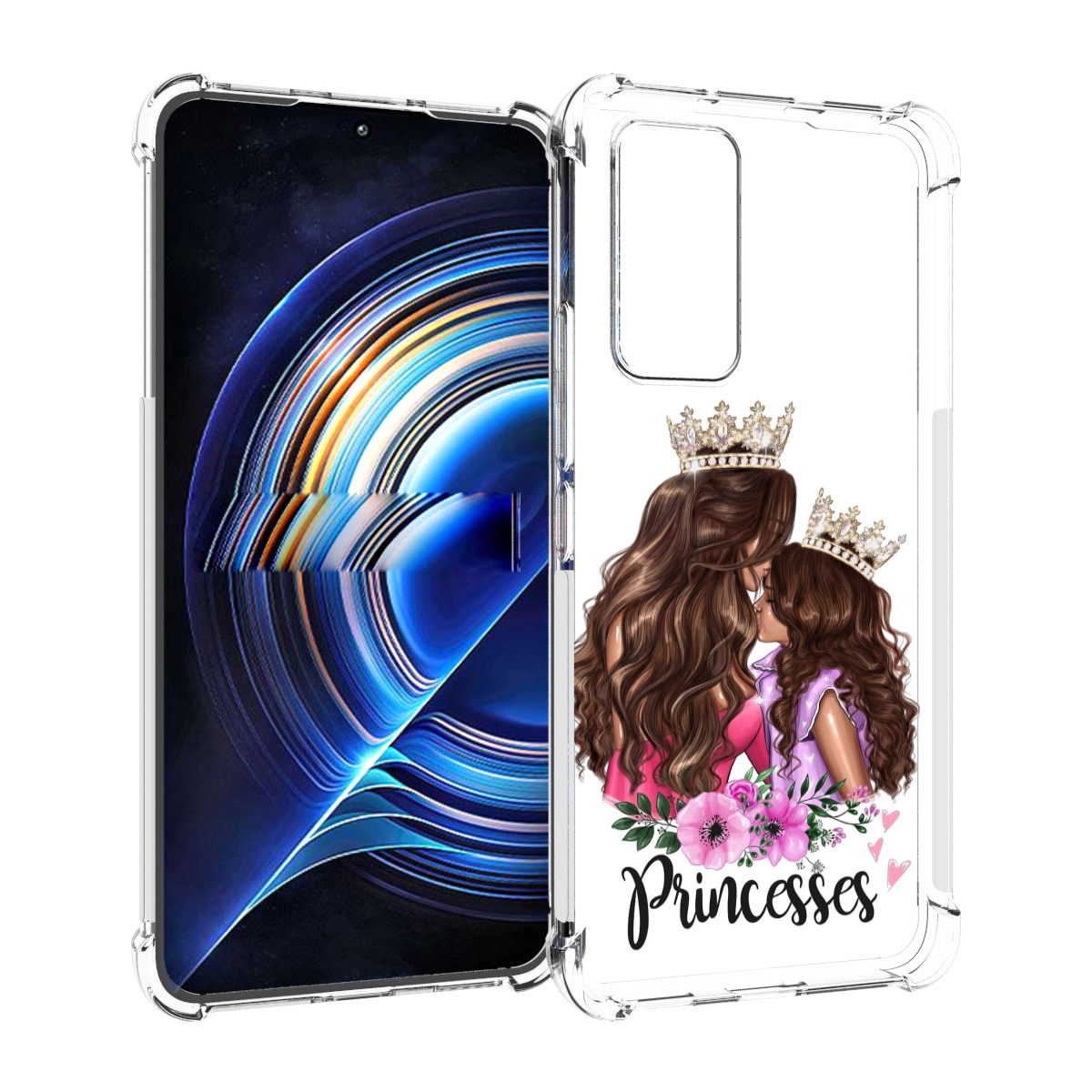 

Чехол MyPads Принцессы женский для Tecno Camon 19 Neo, Прозрачный, Tocco