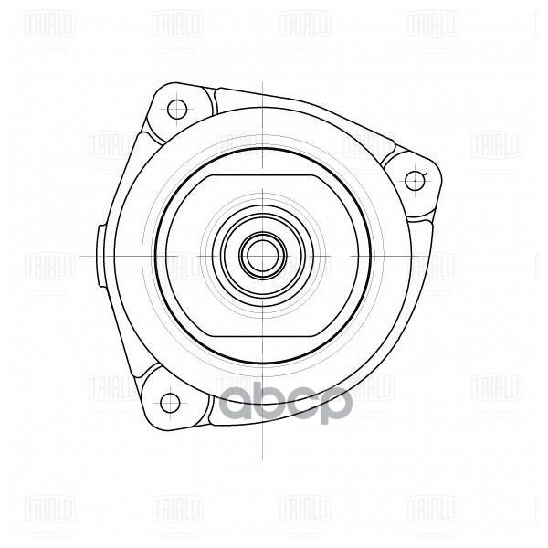 

Опора Переднего Амортизатора L (Компл С Подшипником) Nissan Note 06- Trialli Sa 1452 Trial