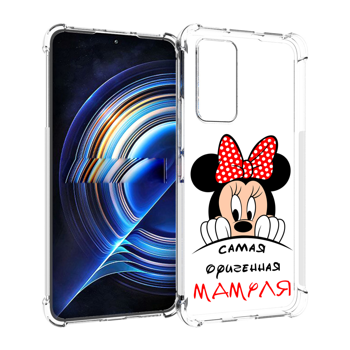 

Чехол MyPads Самая лучшая мамуля Мини Маус для Tecno Camon 19 Neo, Прозрачный, Tocco