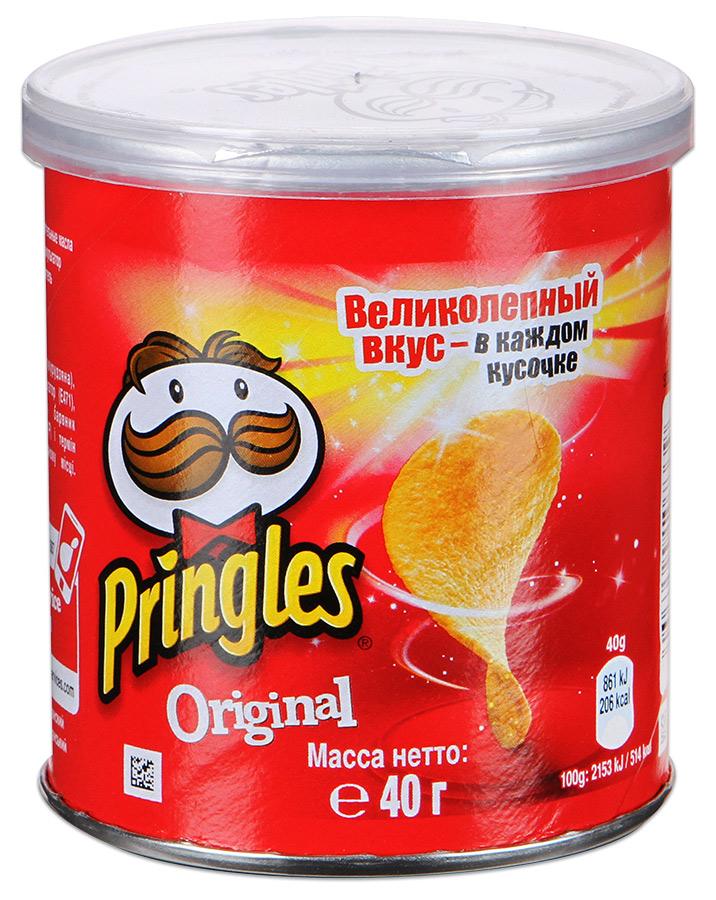 Чипсы Pringles Original картофельные 40 г