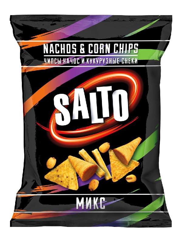

Чипсы Salto микс кукурузные 125 г