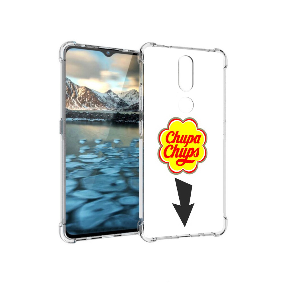 

Чехол MyPads Tocco для Nokia 2.4 чупа чупс (PT227049.107.694), Прозрачный, Tocco