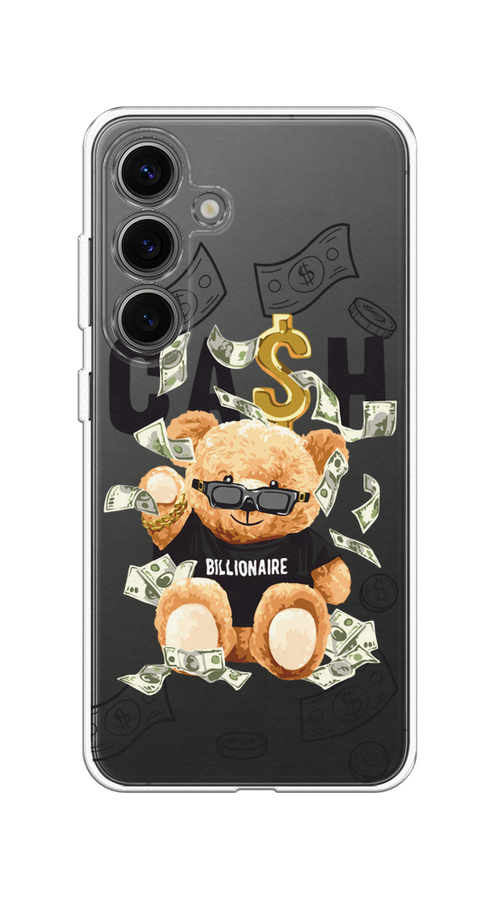 

Чехол на Samsung Galaxy S25 Big cash, Черный;серый;бежевый, 2110350-1