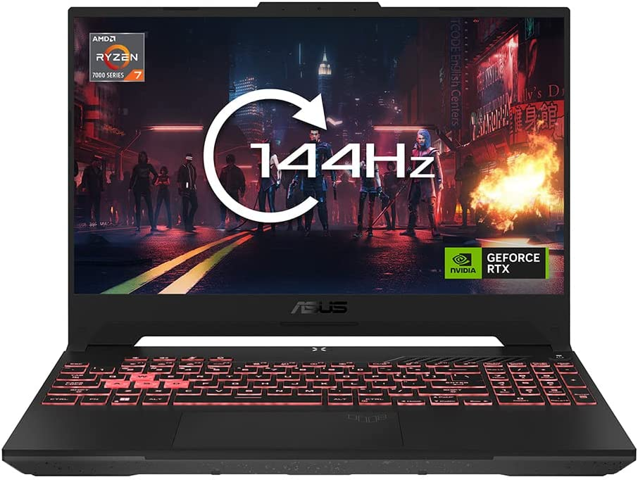 15.6" Ноутбук ASUS TUF Gaming a15 fa507nv-lp023 серый.