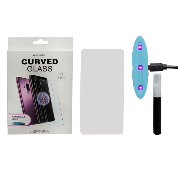 

Защитное стекло для Samsung S10 Plus UV Glue set, Защитное стекло Samsung S10 Plus UV Glue set