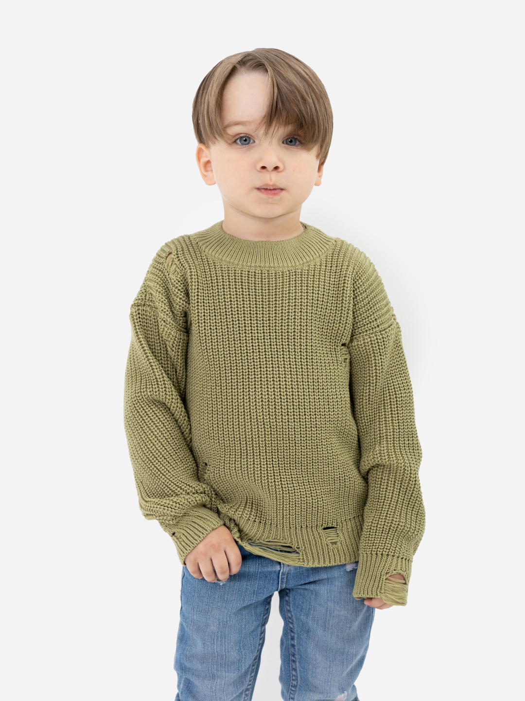 

Джемпер детский LZ collection SvRvan, зеленый хаки, 98, SvRvan