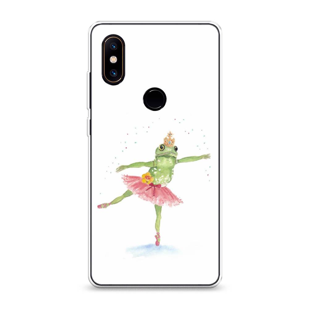 

Чехол на Xiaomi Mi Mix 2S "Лягушка-балерина", Зеленый, 33450-4