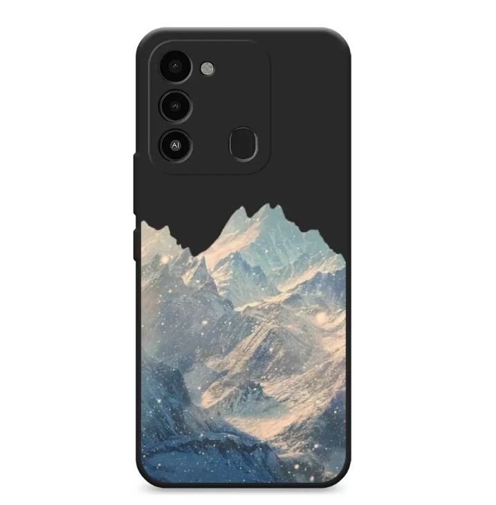 

Чехол Awog "Горы арт 2" для Tecno Spark 8C, Разноцветный, 301352-1