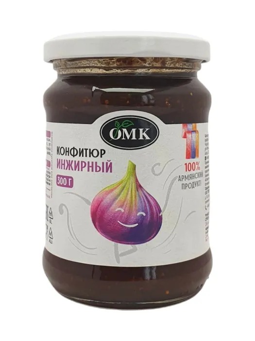 Конфитюр ОМК инжирный, 300 г