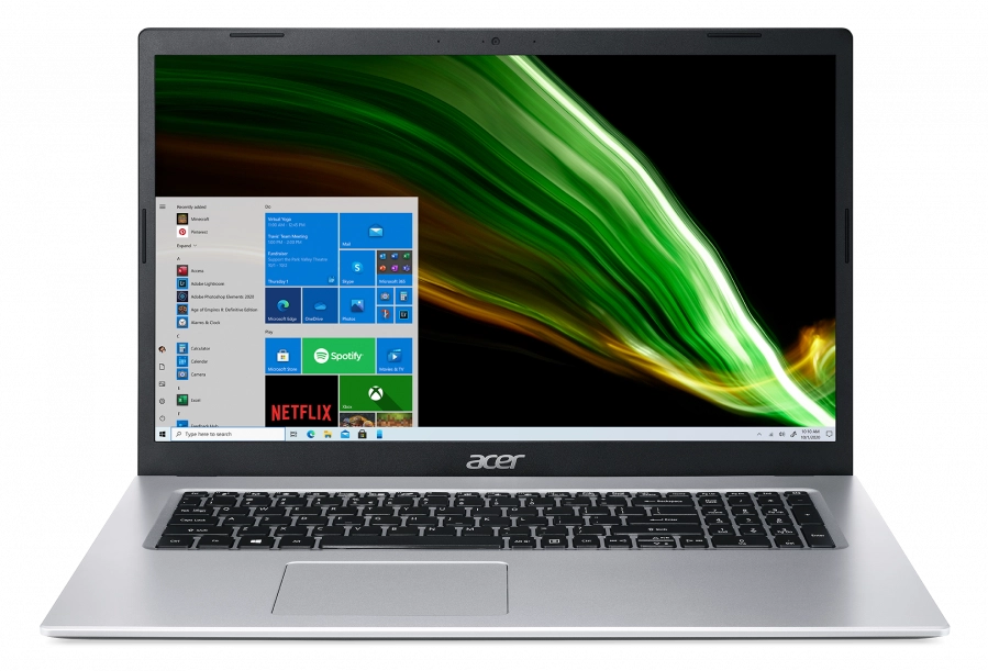 фото Ноутбук acer aspire 3 a317-53-31bf серебристый (nx.ad0er.01m)