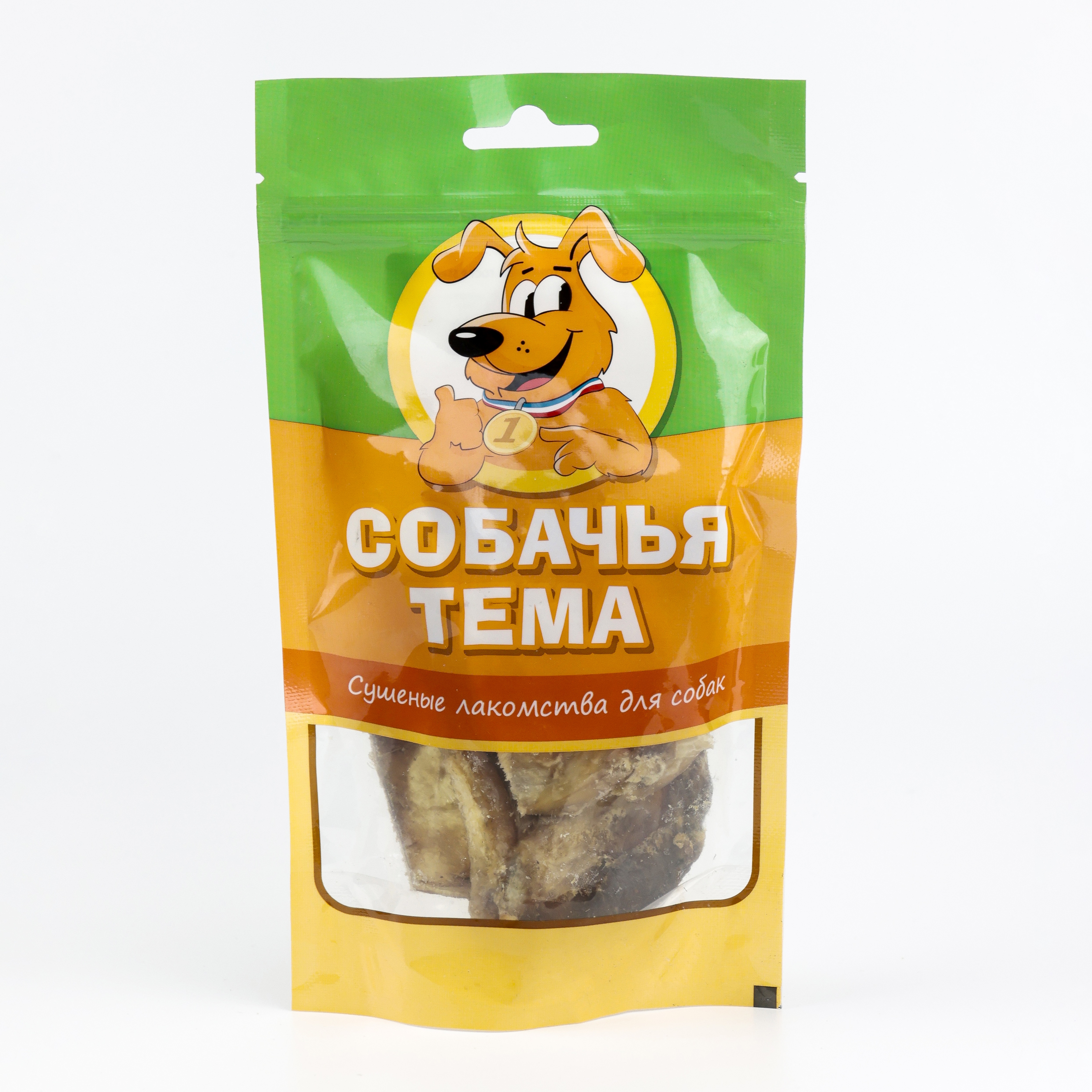 Лакомство для собак Собачья тема, Лопаточный хрящ говяжий сушёный, 80 г