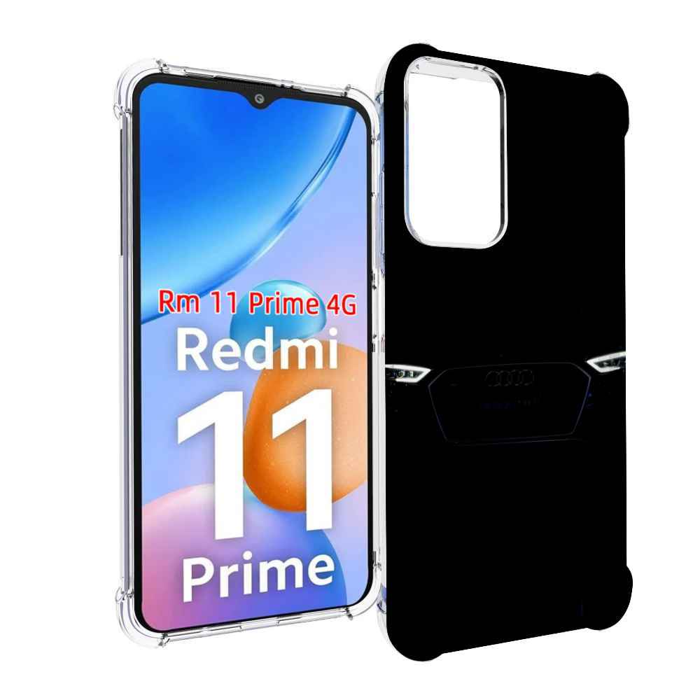 Чехол MyPads audi ауди 3 мужской для Xiaomi Redmi 11 Prime 4G