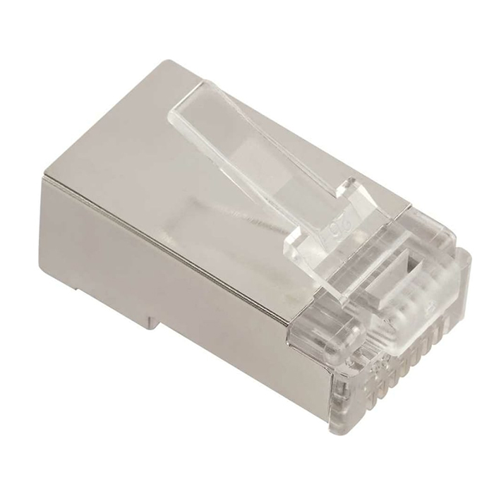 

Lanmaster Коннектор RJ45 STP 8P8C, универсальный, cat.6, 100 шт.