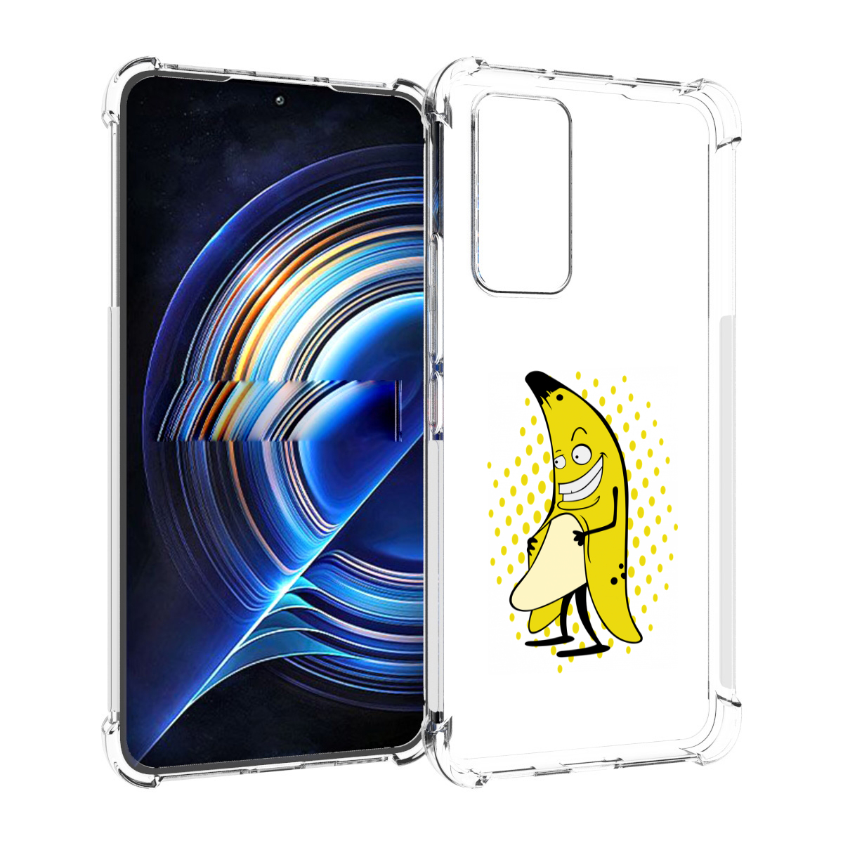 

Чехол MyPads Раздетый-банан для Tecno Camon 19 Neo, Прозрачный, Tocco