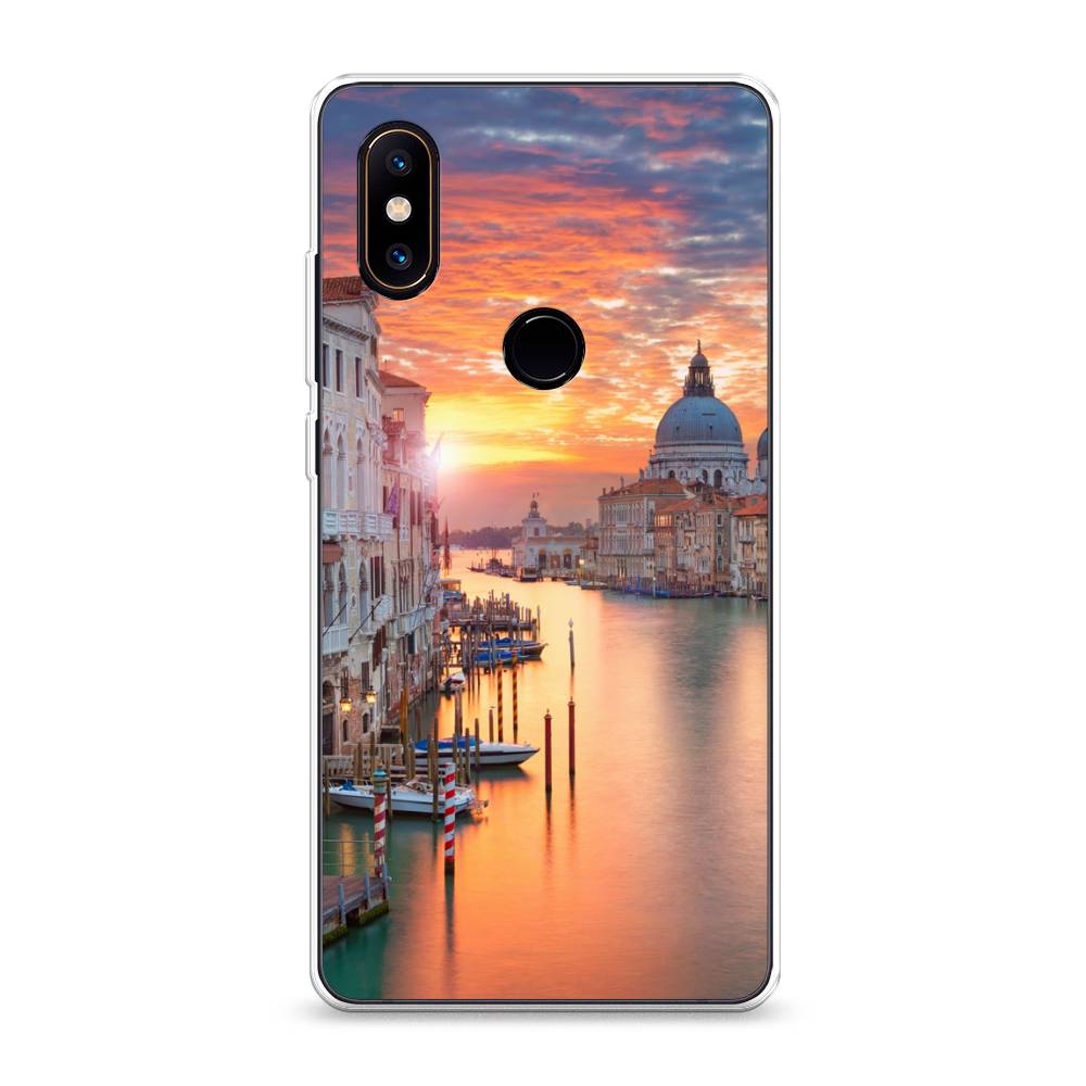 

Чехол на Xiaomi Mi Mix 2S "Восход 11", Розовый;оранжевый, 33450-2