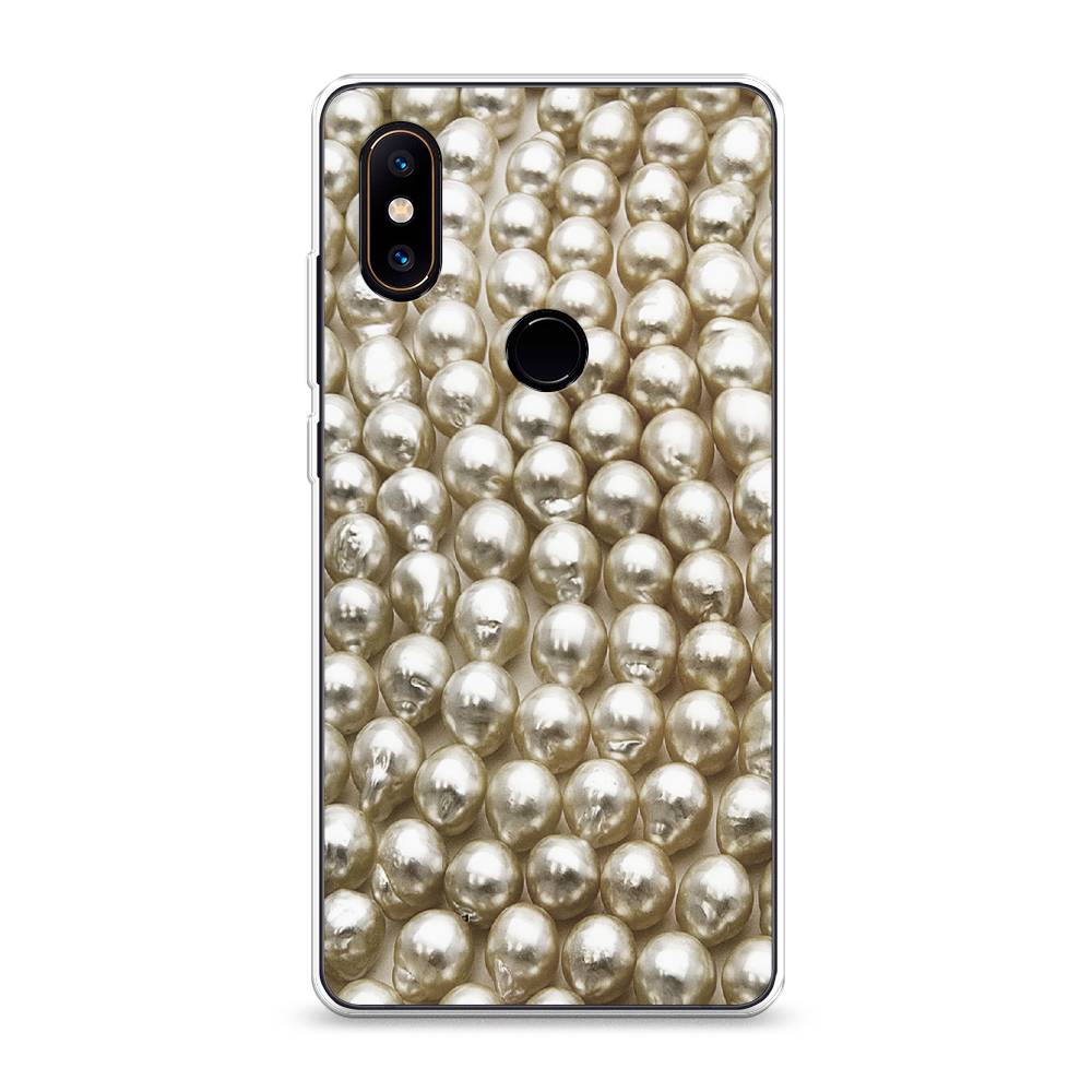 

Чехол на Xiaomi Mi Mix 2S "Жемчуг", Бежевый, 33450-3