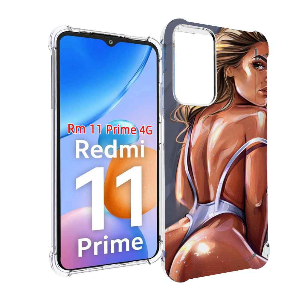 

Чехол MyPads craigos-art для Xiaomi Redmi 11 Prime 4G, Прозрачный, Tocco