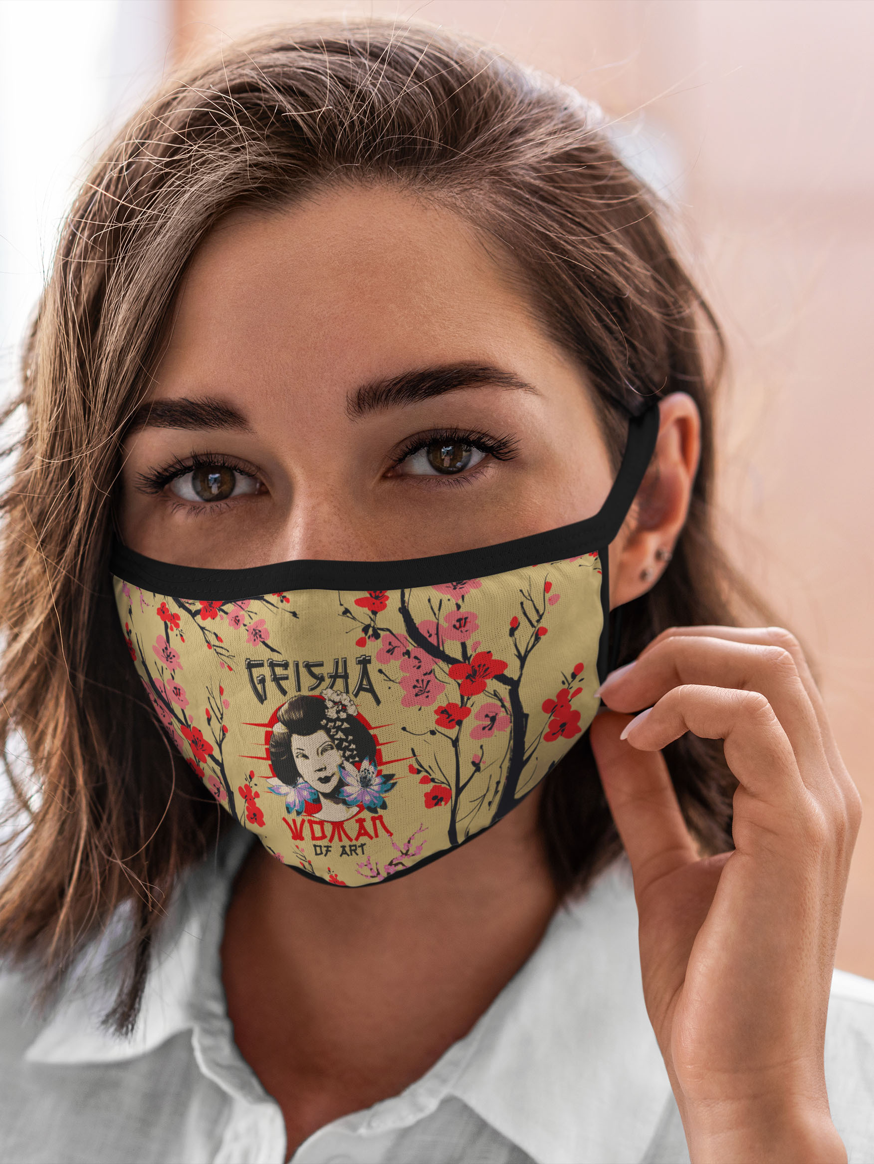 

Многоразовая маска унисекс Burnettie Япония Гейша Geisha Z, Разноцветный, Япония Гейша Geisha Z