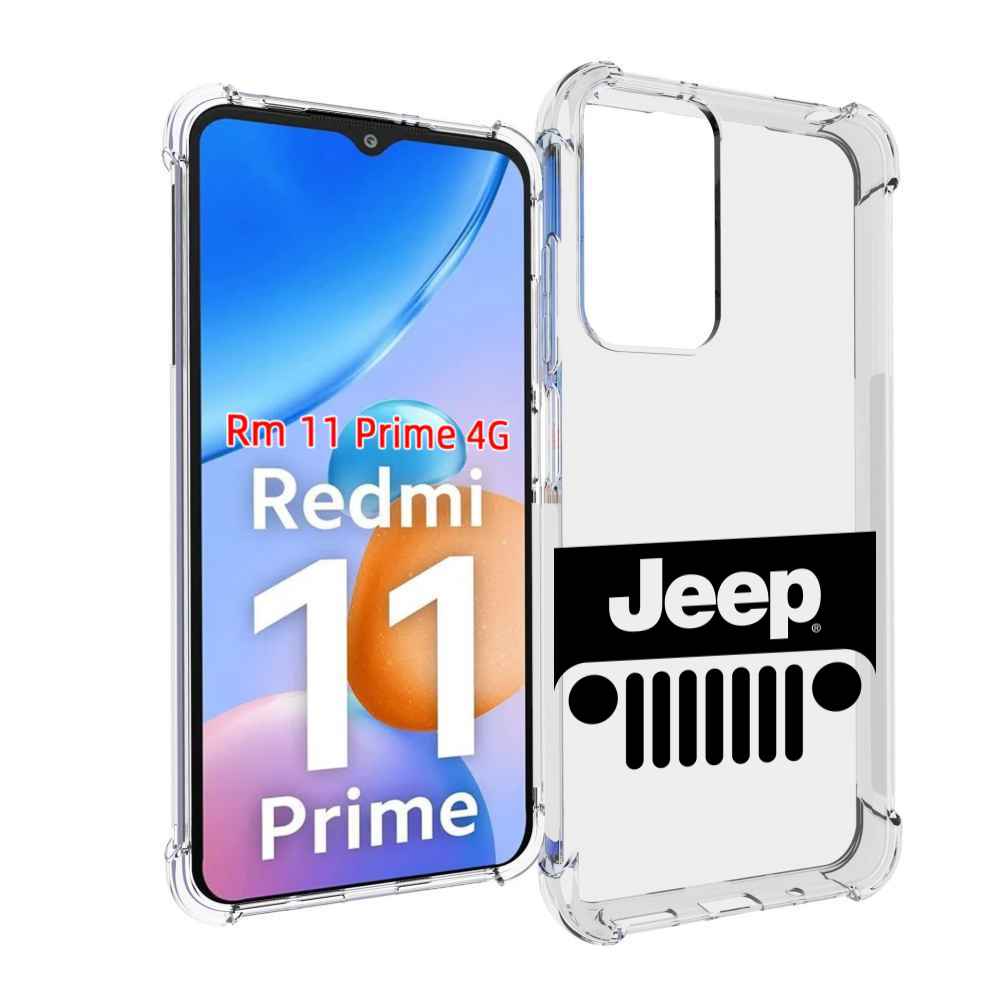 Чехол MyPads jeep-джип-3 мужской для Xiaomi Redmi 11 Prime 4G