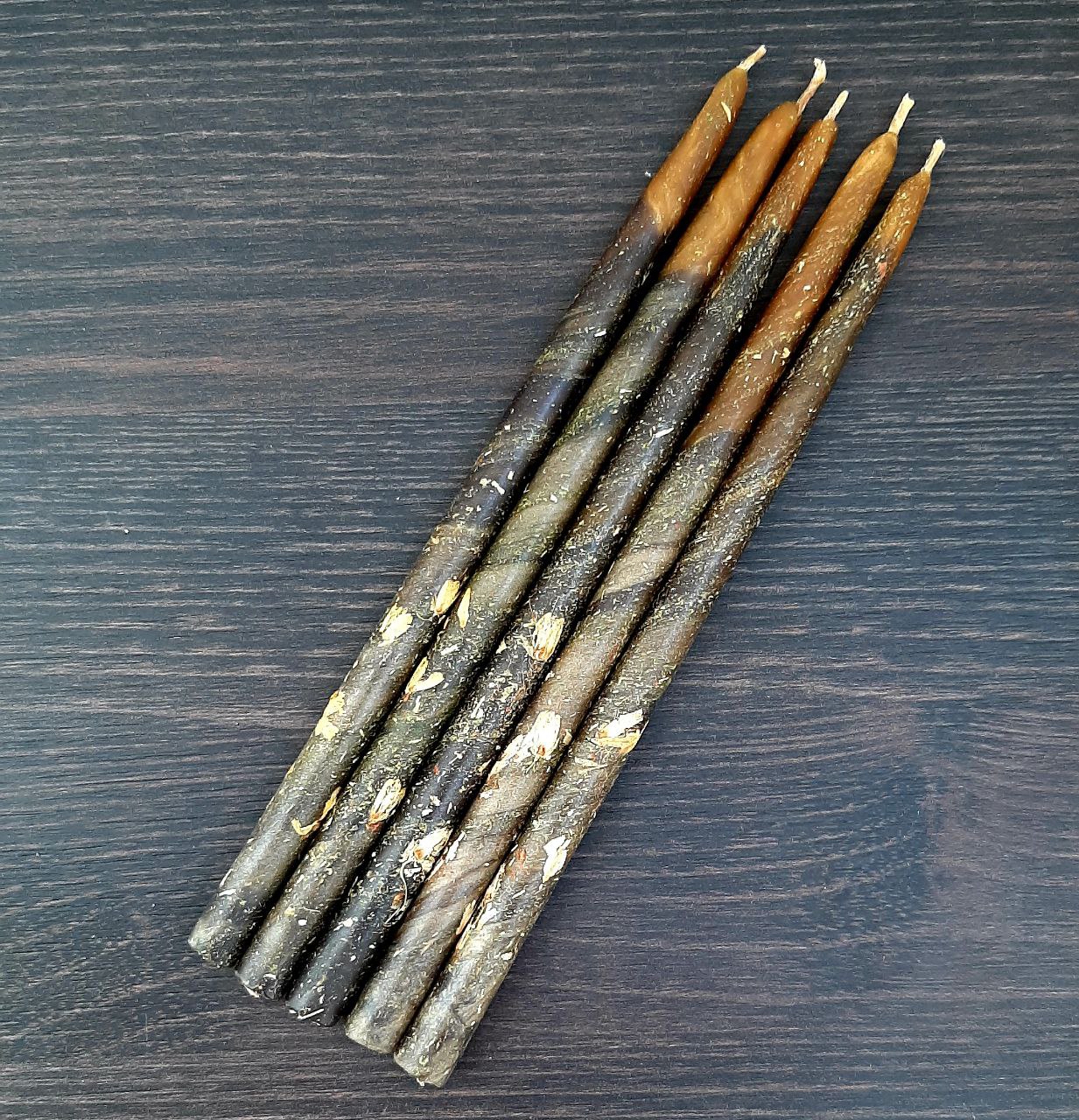 Свеча катанка Волшебные огни Зверобойная 1 шт