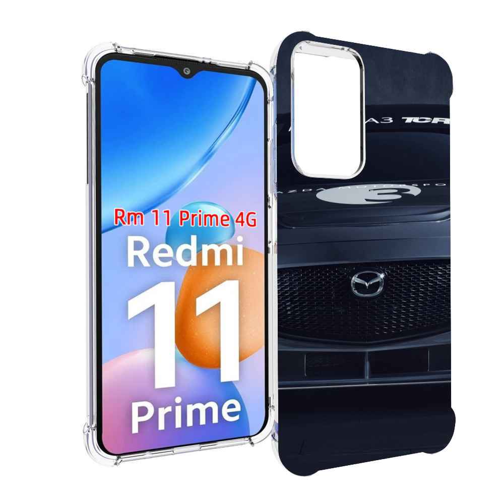

Чехол MyPads mazda мазда 3 для Xiaomi Redmi 11 Prime 4G, Прозрачный, Tocco