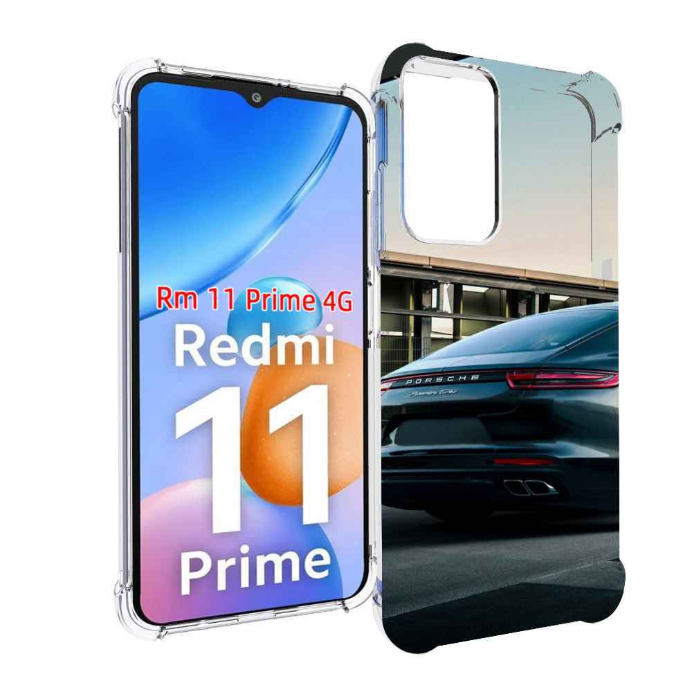 Чехол MyPads porsche порш 4 для Xiaomi Redmi 11 Prime 4G