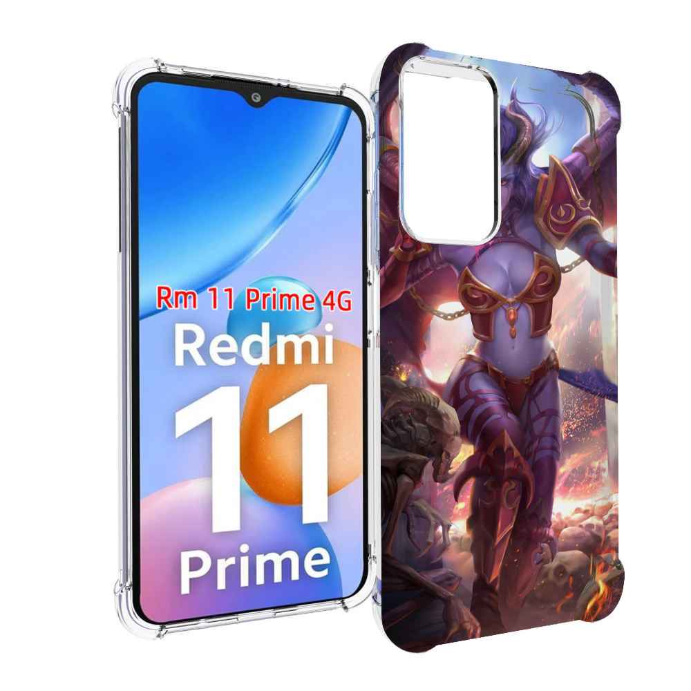 

Чехол MyPads queen of pain dota 2 для Xiaomi Redmi 11 Prime 4G, Прозрачный, Tocco