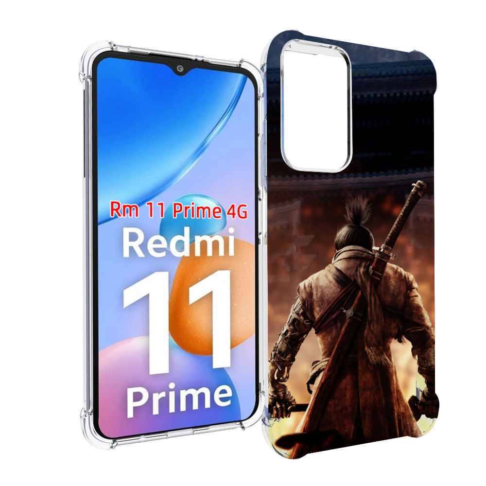 

Чехол MyPads sekiro для Xiaomi Redmi 11 Prime 4G, Прозрачный, Tocco