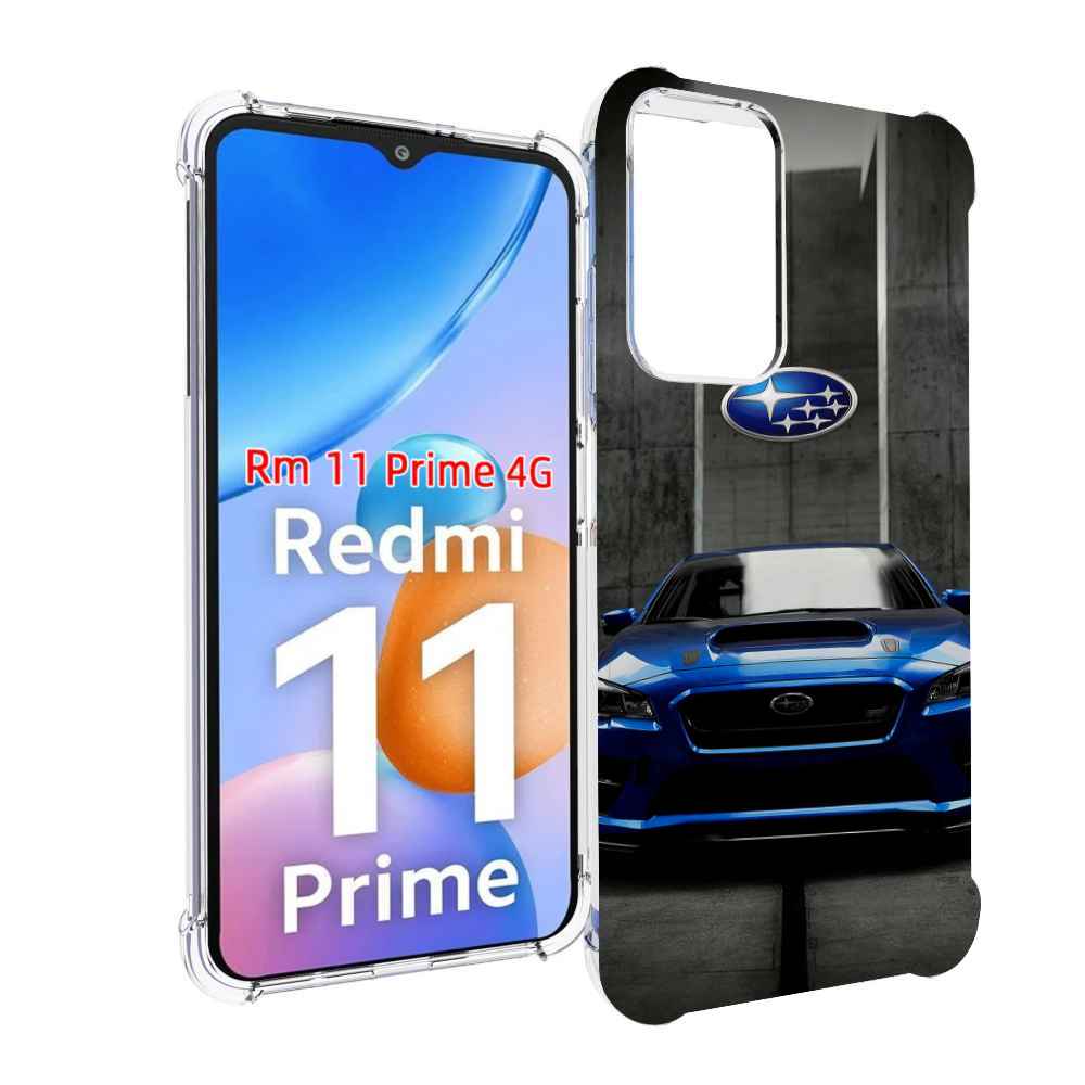 

Чехол MyPads subaru субару 1 мужской для Xiaomi Redmi 11 Prime 4G, Прозрачный, Tocco