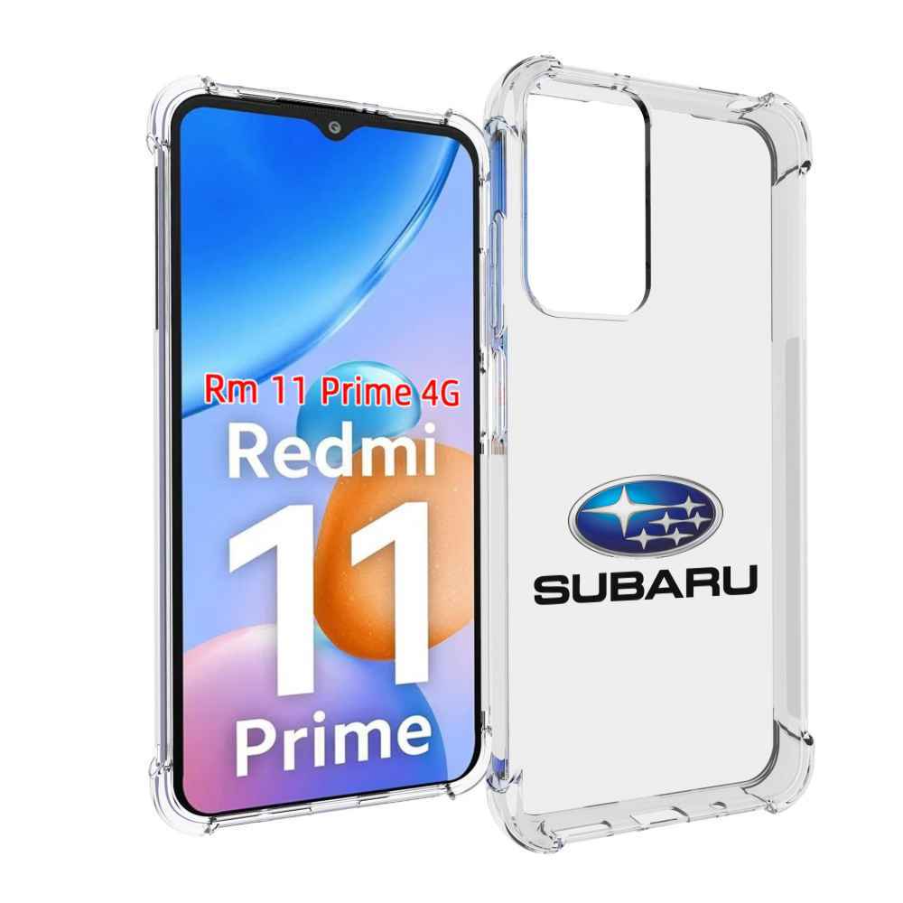 

Чехол MyPads subaru-4 мужской для Xiaomi Redmi 11 Prime 4G, Прозрачный, Tocco