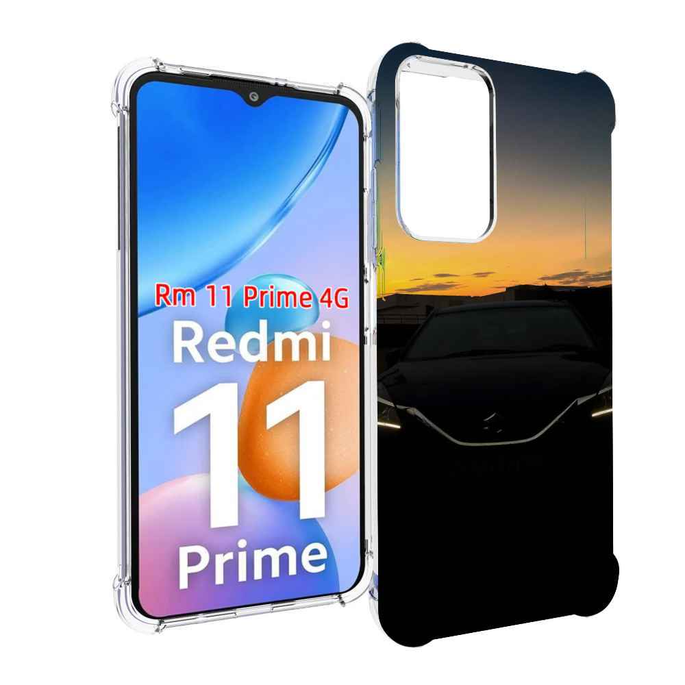 

Чехол MyPads suzuki 2 сузуки мужской для Xiaomi Redmi 11 Prime 4G, Прозрачный, Tocco